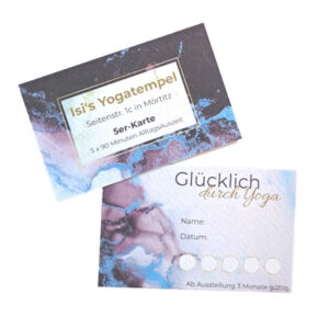 5er Karte für Yogastunden